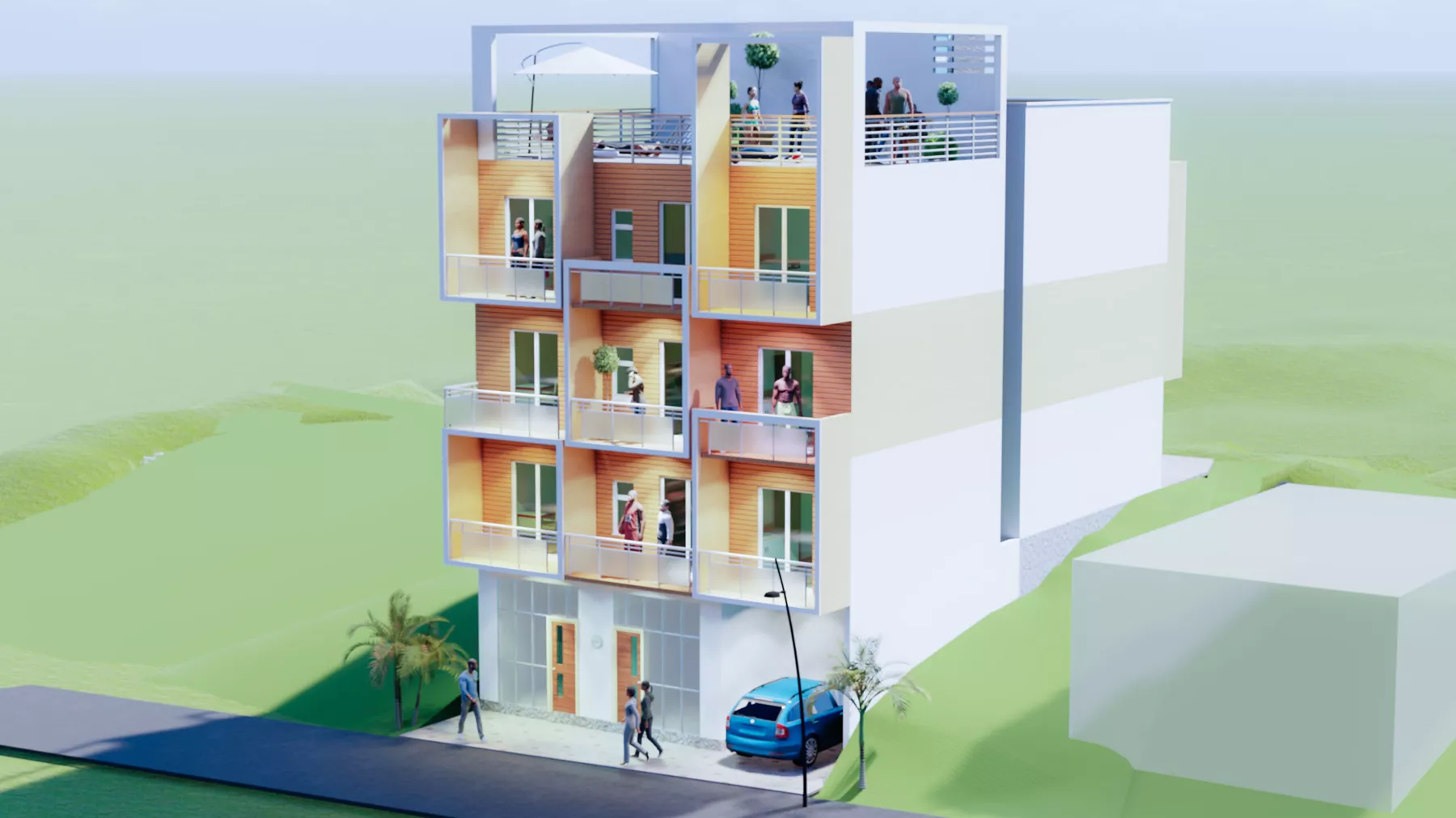Immeubles de logement 1